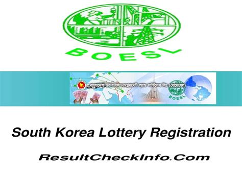 boesl registration 2024|Korean lottery for bangladesh 2024 .